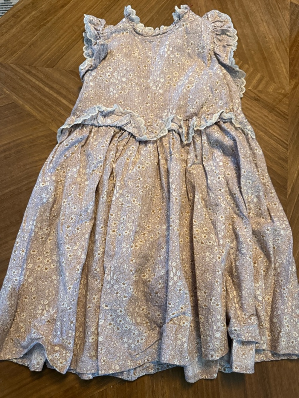 Noralee Floral Ruffle Girl’s Dress size 6